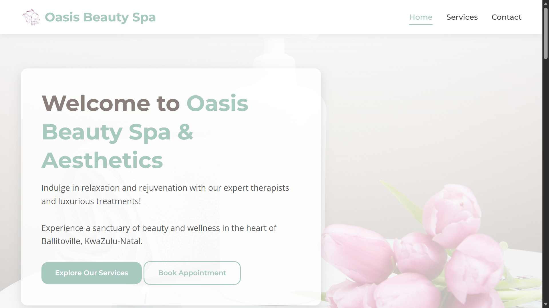 Boutique Store Website Screenshot